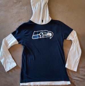 Seahawks - hooded long sleeve shirt